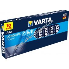 Batterie Varta 4003 Industrial Microzelle AAA 10er Packung