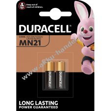 Batterie Duracell Typ A23 2er Blister