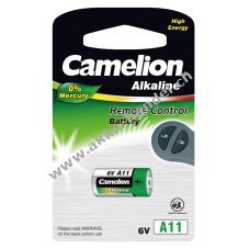 Camelion Spezialbatterie LR11A Alkaline 1er Blister