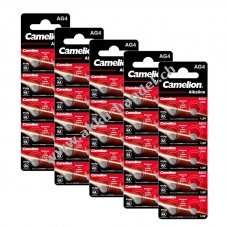 50x Camelion Knopfzelle LR66 / AG4 / G4 / LR626 / 177 / SR626W / GP77A / 377