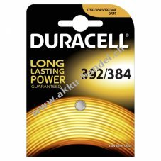 Duracell Knopfzelle SR41/ SR736W/ Typ 384/ 392 1er Blister