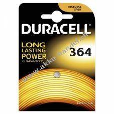 Duracell Knopfzelle SR621SW/ Typ 364 1er Blister