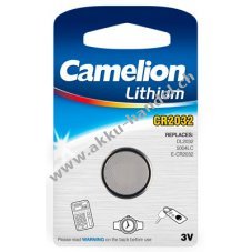 Lithium Knopfzelle, Batterie Camelion CR2032 fr Pokemon GO Plus 1er Blister
