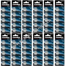 60x Camelion CR2032 Lithium Knopfzellen Batterie  12x 5er Blister, ideal fr Uhren, Autoschlssel