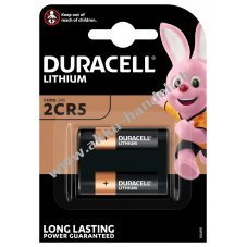 Foto Batterie Duracell M3 Typ 2CR5 1er Blister