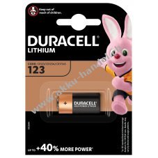 Foto Batterie Duracell M3 CR123 1er Blister