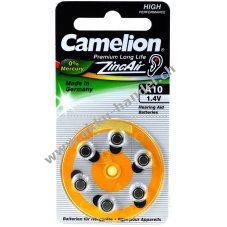 Camelion Hrgertebatterie A10 ZL10 PR70 PR536 AE10 DA10 10AE V10AT PR230 6er Blister