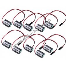 10x SPS-Lithiumbatterie fr Siemens Simatic SL761