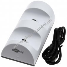 goobay 52765 USB-C Ladestation Dockingstation fr PS5 Controller