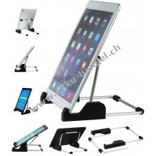 Universal Tablet Stnder fr iPad / Galaxy Tab, verstellbarer Winkel