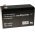 Powery Bleiakku MP1236H fr USV APC Power Saving Back-UPS BE550G-GR 9Ah 12V (ersetzt auch 7,2Ah/7Ah)