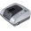 Powery Akku-Ladegert mit USB fr Bosch Typ BAT025