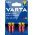 Varta Batterien AAA LR03 Alkaline Micro Longlife Max Power 1,5V 4er Blister