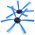 Seitenbrsten-Set fr Philips FC8774 FC8776 FC8812 Saugroboter