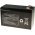 Powery Bleiakku MP1236H fr USV APC Back-UPS BK350-UK 9Ah 12V (ersetzt auch 7,2Ah/7Ah)